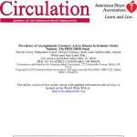 Prevalence of Asymptomatic Coronary Artery Disease in Ischemic Stroke